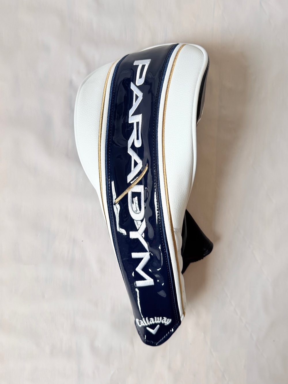 Callaway Paradym Driver Headcover White Blue Gold nWOT
